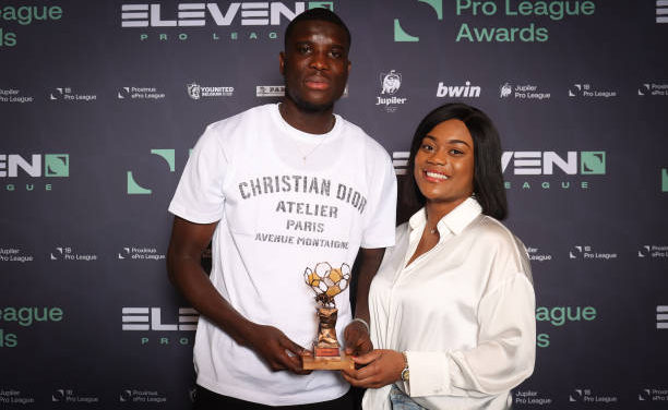 Paul Onuachu bags the 2020-21 Ebony Shoe award